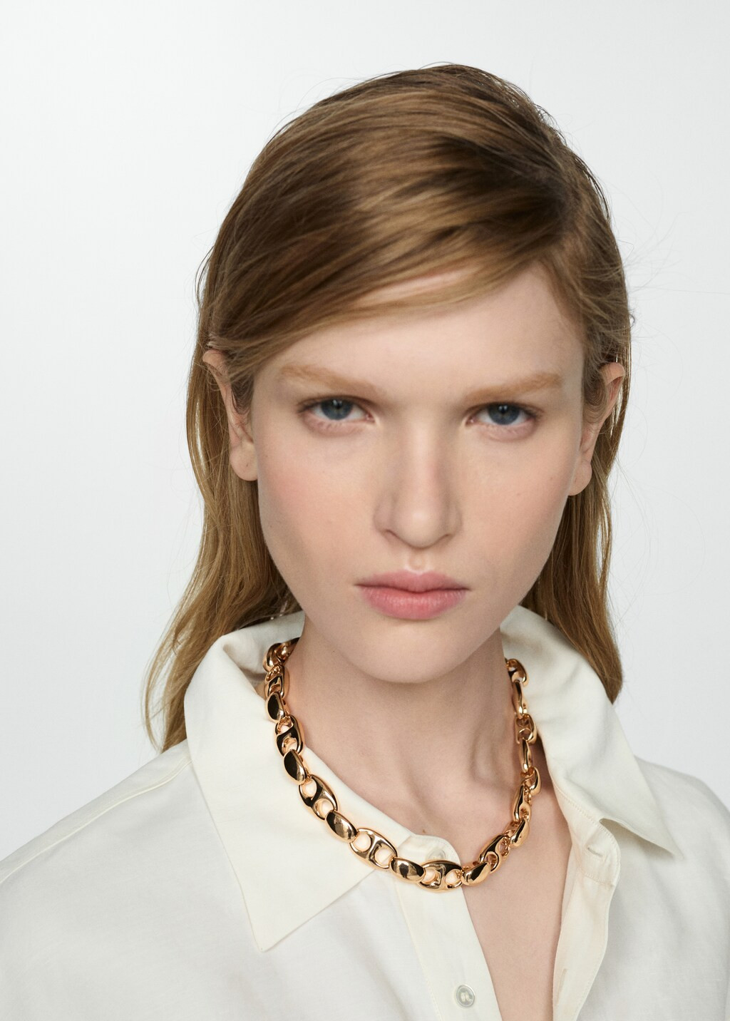 Link chain necklace | MANGO (US)