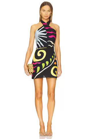 Cala de la Cruz Veneta Dress in Malibu Multi from Revolve.com | Revolve Clothing (Global)