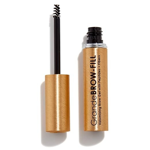 Grande Cosmetics GrandeBROW-FILL Volumizing Brow Gel, Tinted or Clear Eyebrow Mascara, Soft Flexi... | Amazon (US)