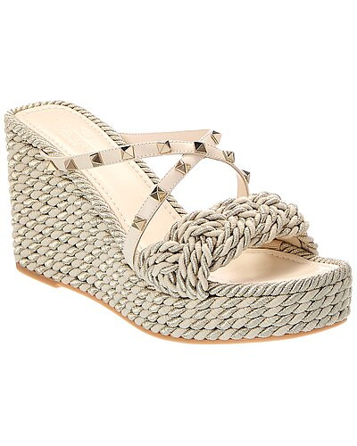 Rockstud Leather Sandal | Rue La La