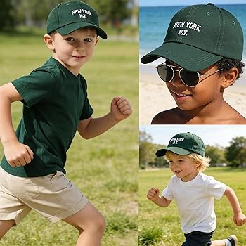 Kid New-York Baseball Cap Baby Boy Embroidery Trucker Hat Outdoor Sport Sun Protection Girl Mediu... | Amazon (US)