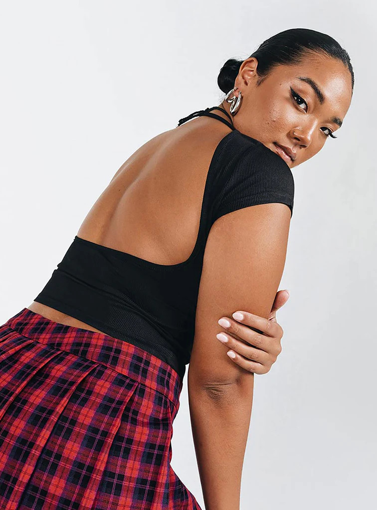 Solita Top Black | Princess Polly US