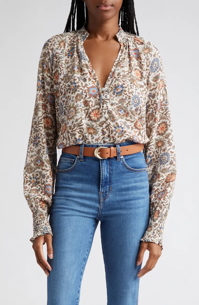Veronica Beard Alexandria Print Shirt | Nordstrom | Nordstrom