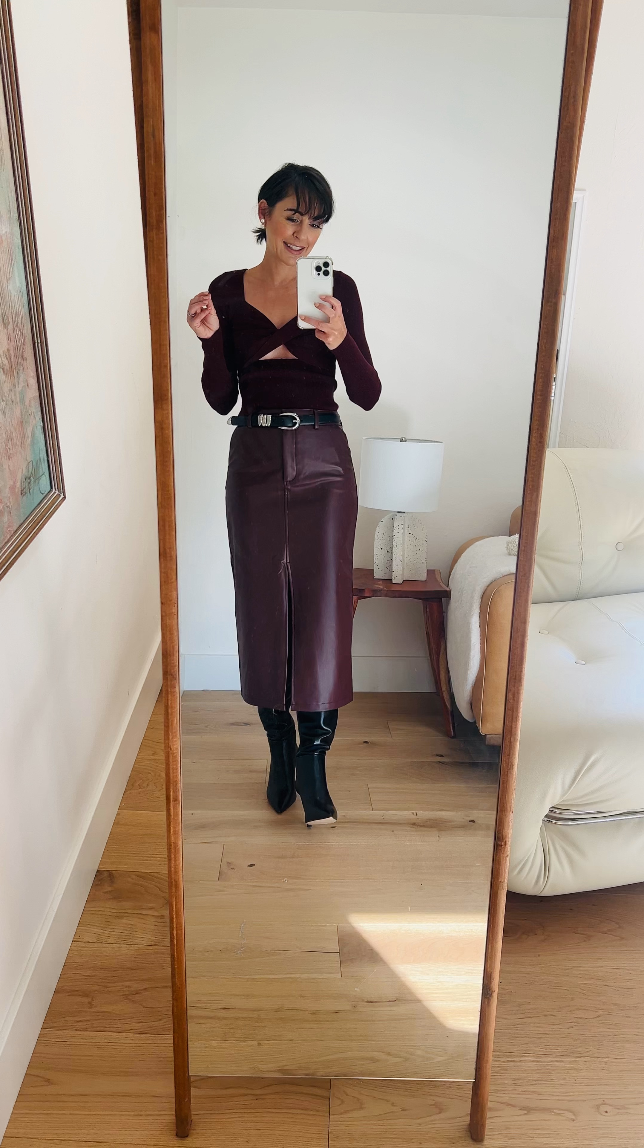 Having my monochromatic moment on trend and under budget