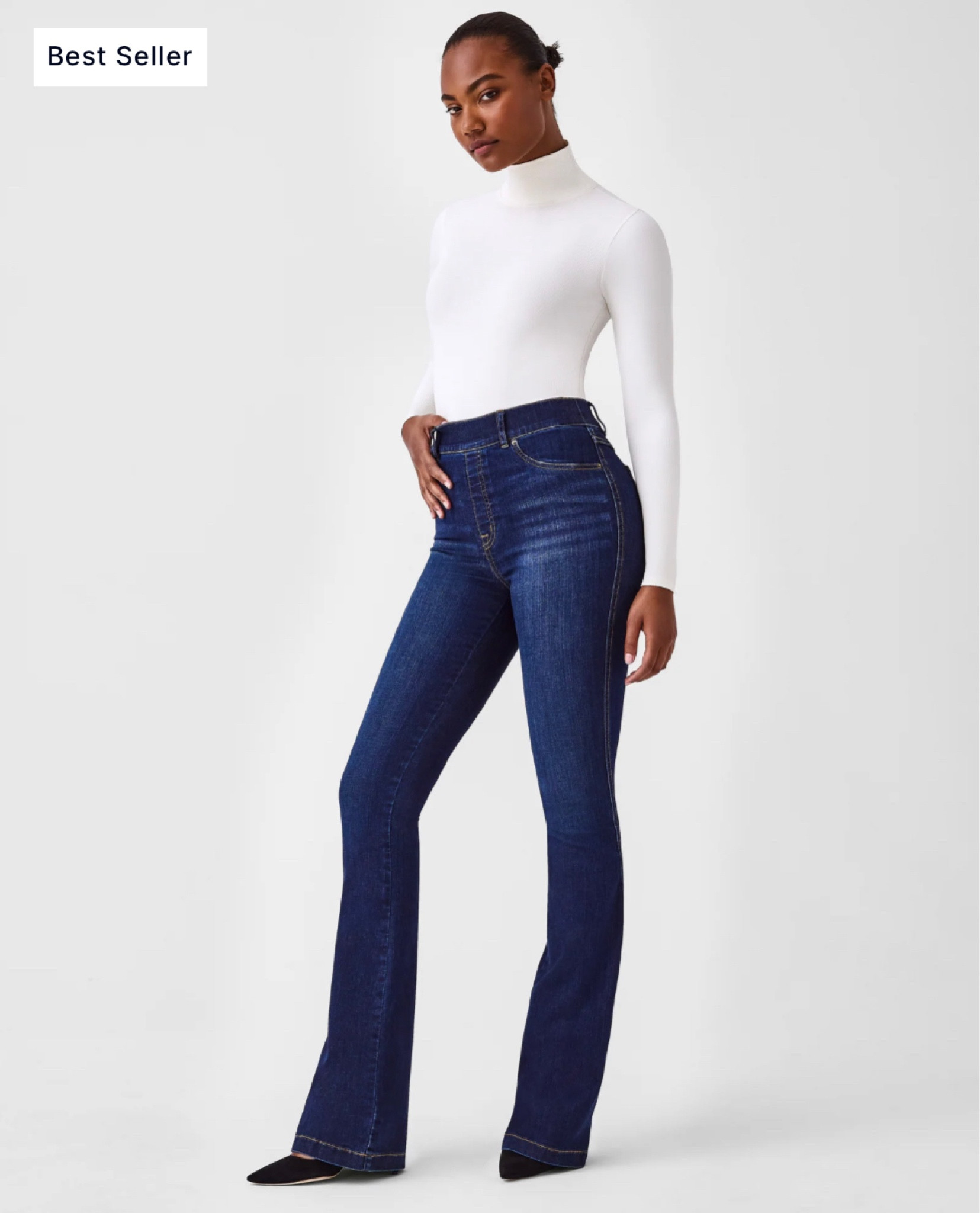 Plus Size Embroidered Flare Jeans curated on LTK