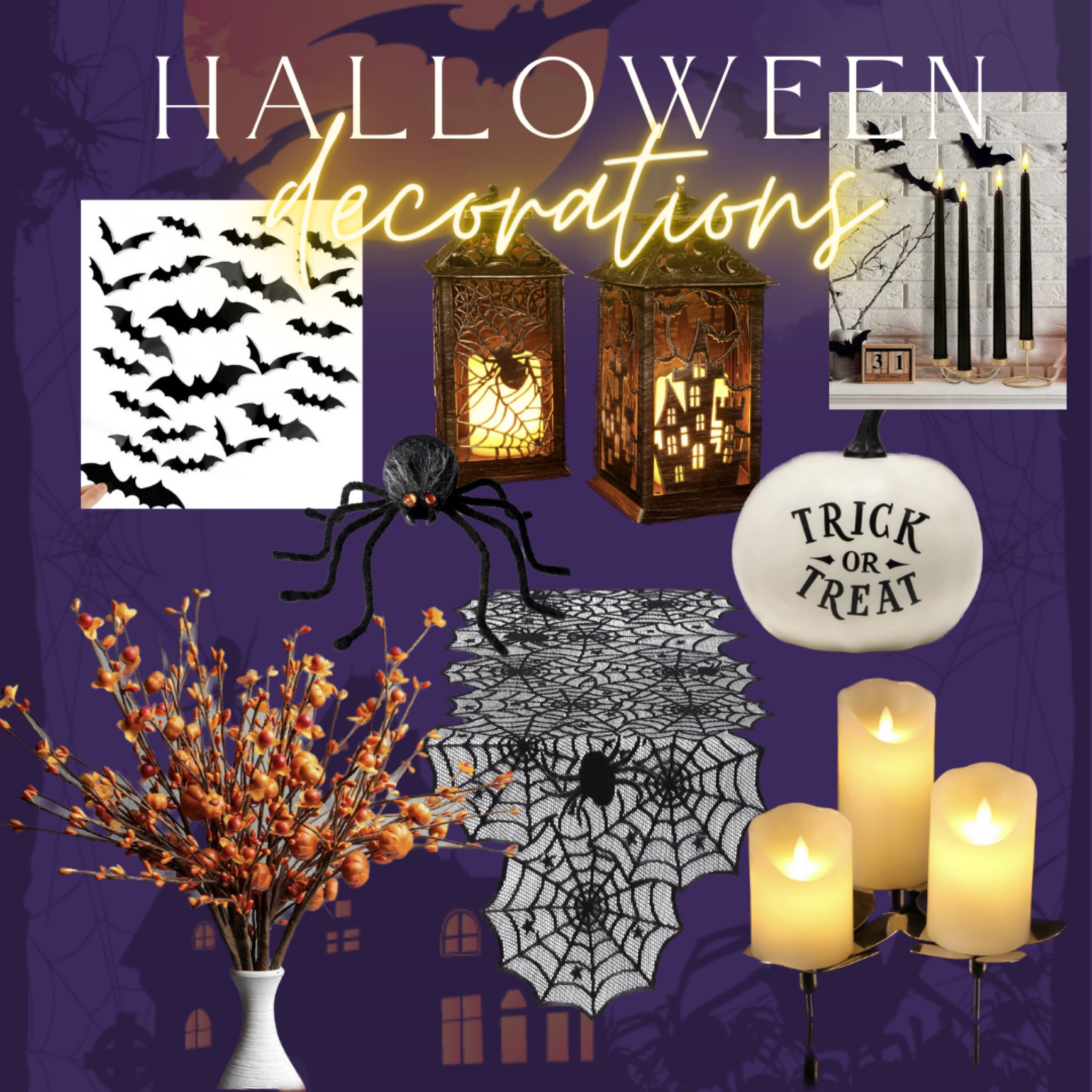 I’m excited to hang these battery operated candles from the ceiling with fishing wire for a floating candle effect.

#LTKHalloween #LTKSeasonal