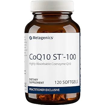 Metagenics - CoQ10 ST-100, Highly Absorbable Coenzyme Q10, 120 Count | Amazon (US)