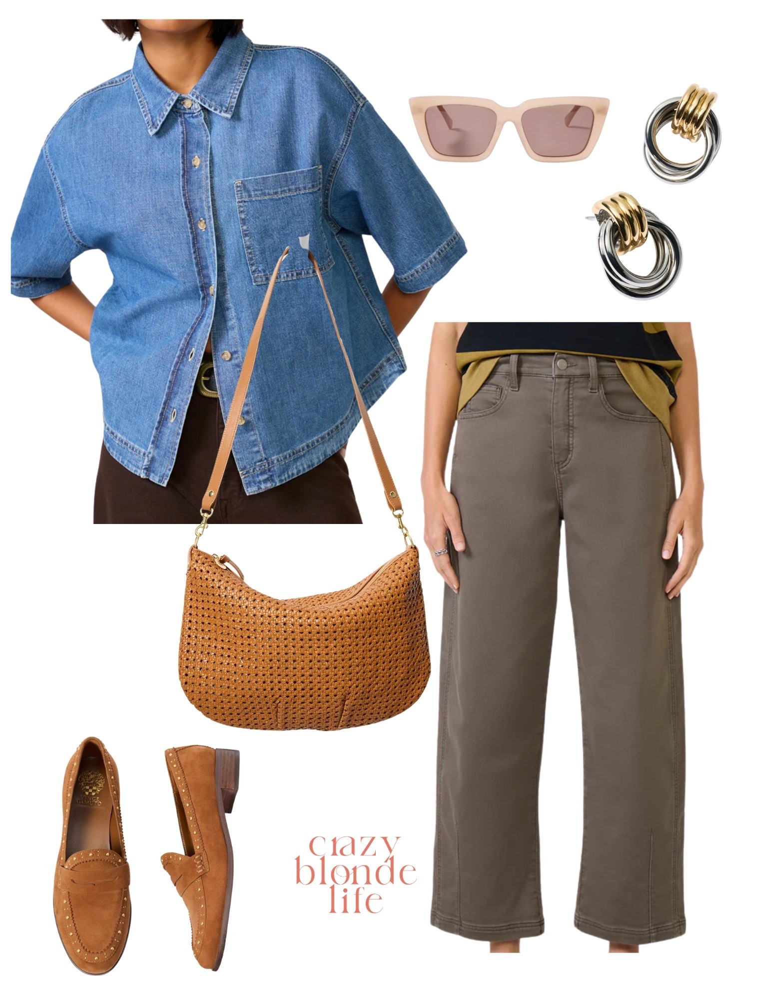 Casual fall style from Evereve featuring a denim top and tan handbag and suede loafers!


#LTKShoeCrush #LTKSeasonal #LTKStyleTip