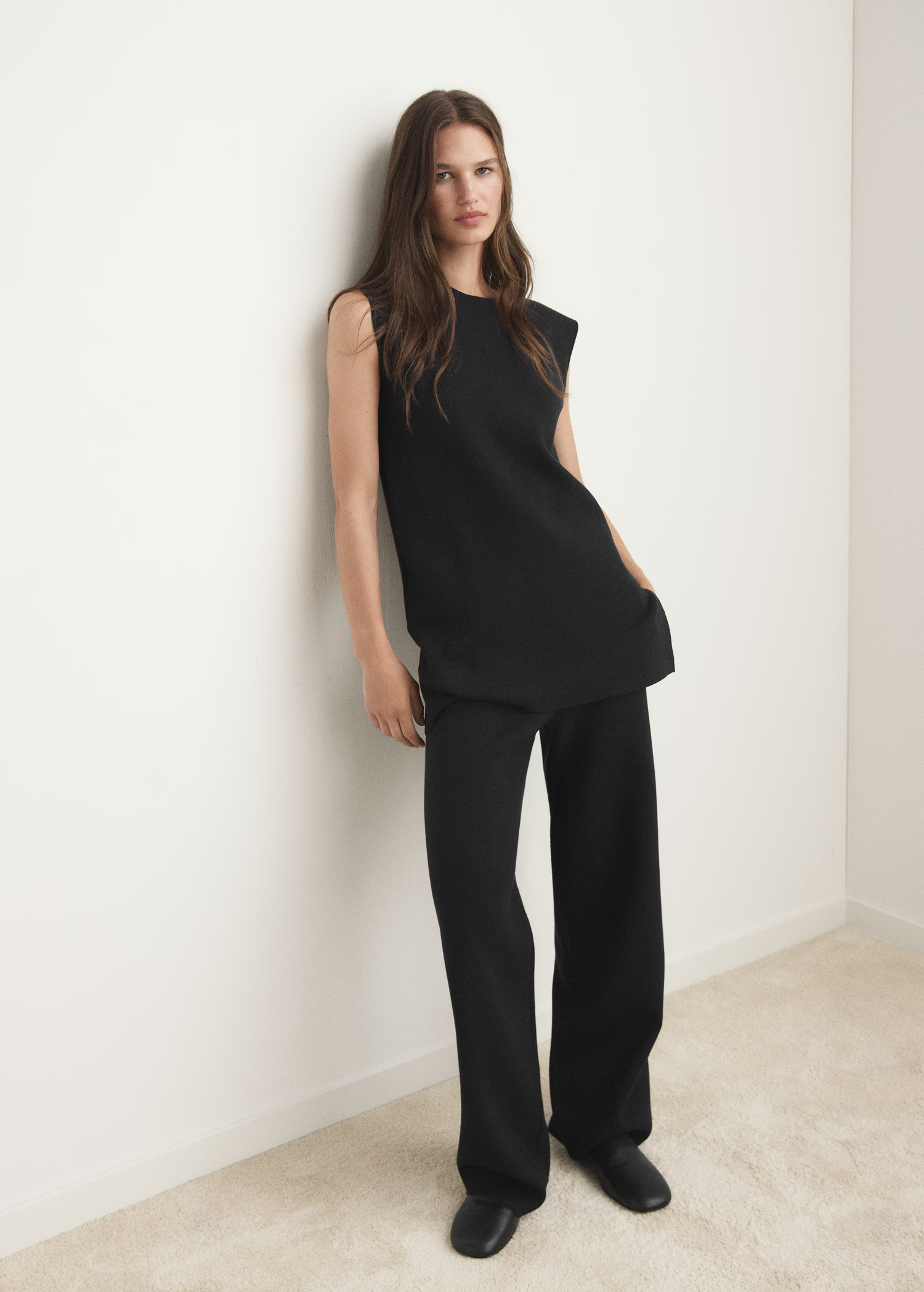 Milano fabric pyjama trousers - Women | MANGO United Kingdom | MANGO (UK)