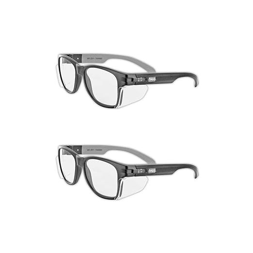 MAGID Y50BKAFC Iconic Y50 Design Series Safety Glasses with Side Shields | ANSI Z87+ Performance,... | Amazon (US)