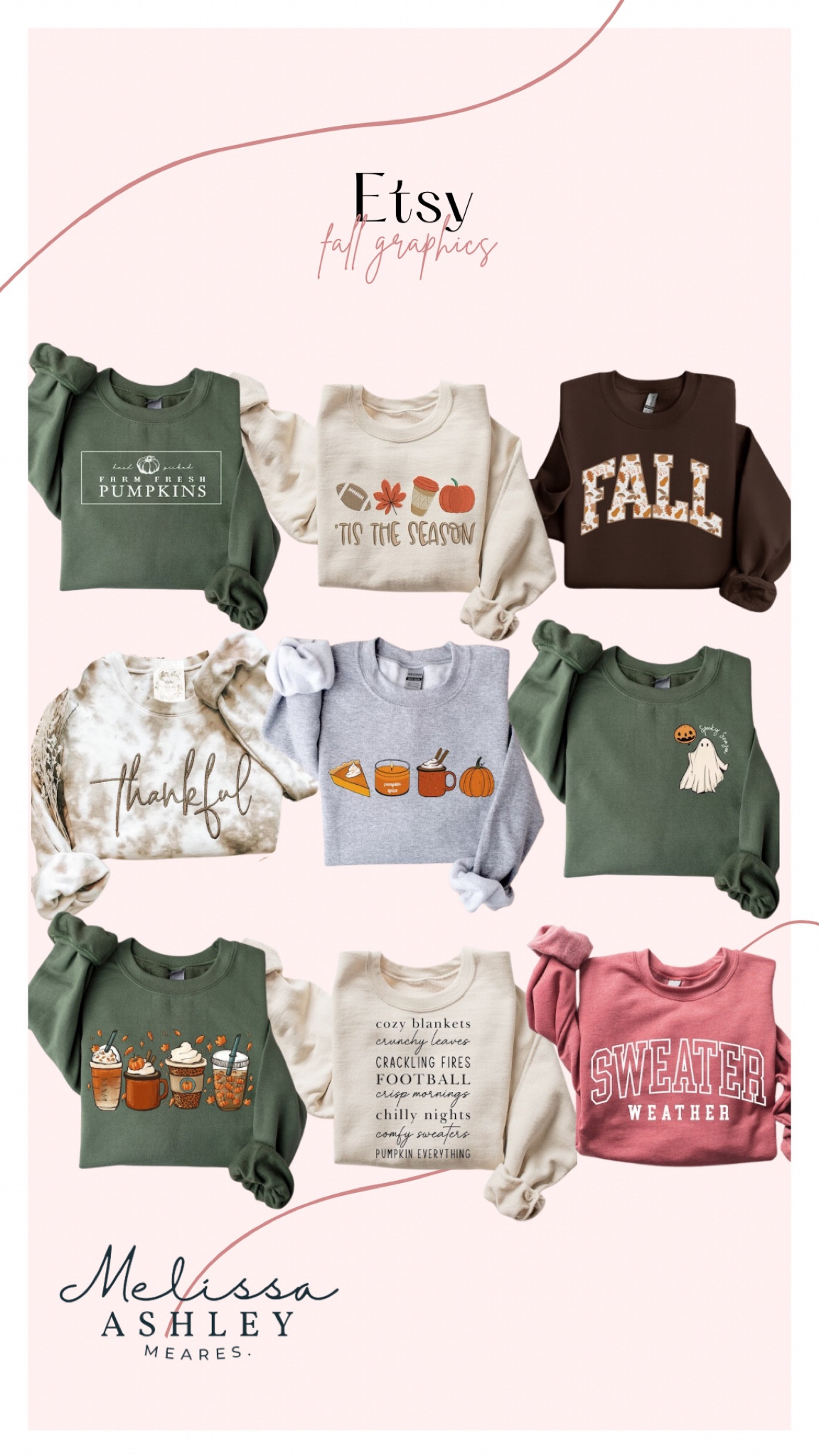 Etsy fall graphic sweaters 

#fallfashion #fallstyle #comfycozystyle #fallsweaters #sweaterweather 

#LTKStyleTip #LTKFindsUnder100 #LTKSeasonal
