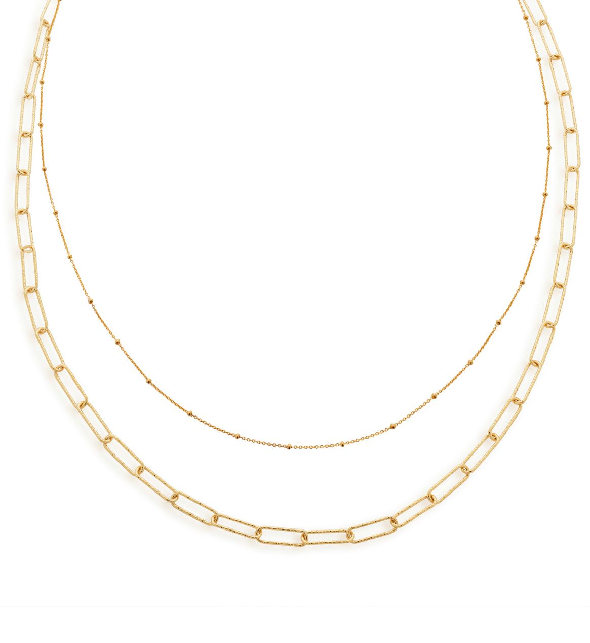 Alta Chain Necklace Set | Monica Vinader (Global)