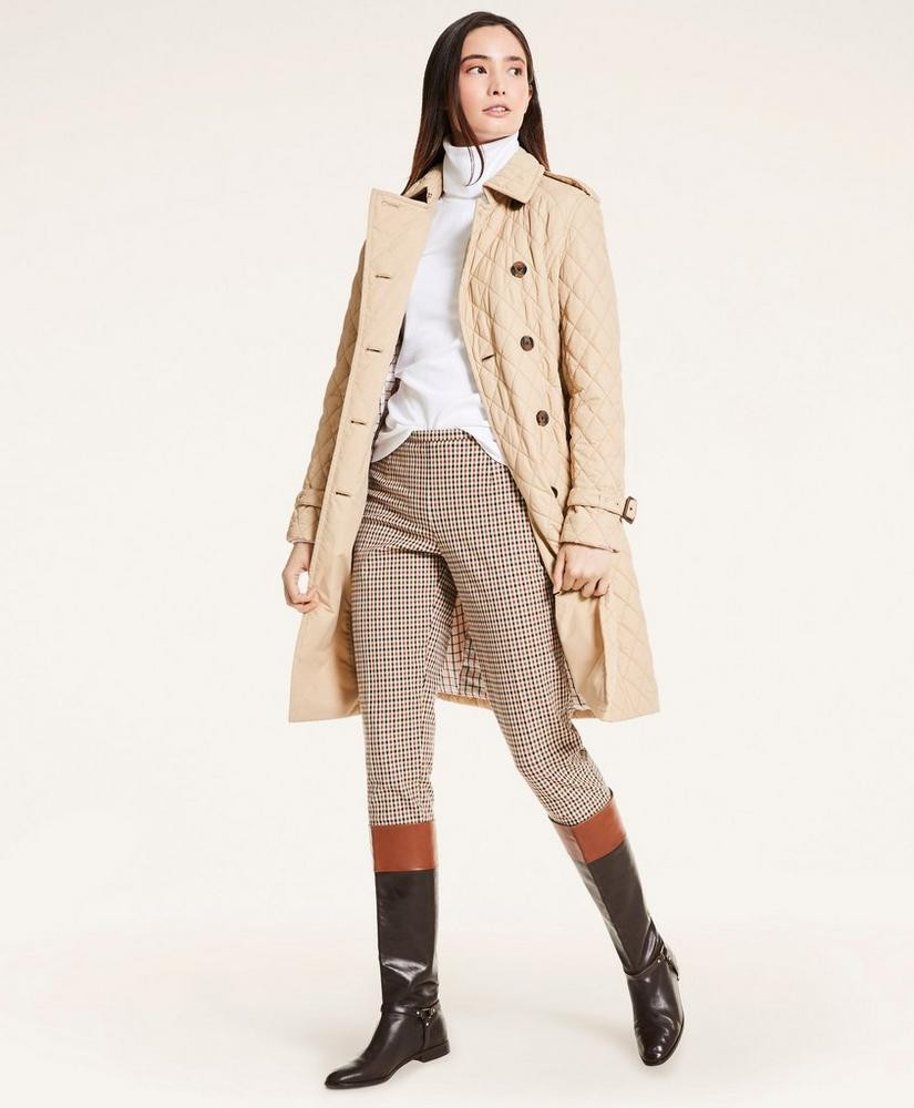 Quilted Taffeta Trench Coat | Brooks Brothers