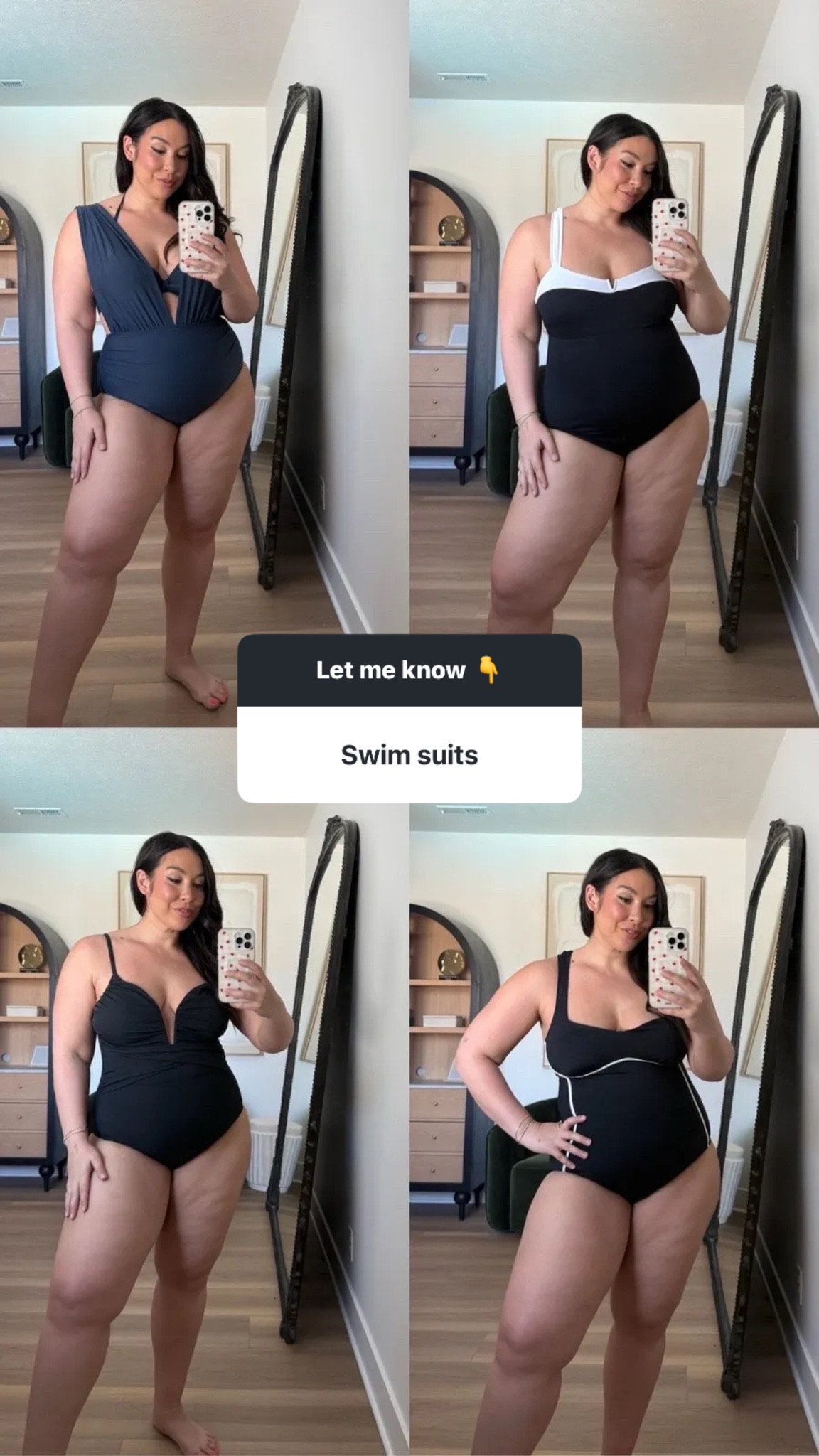 Midsize swimsuits for summer!
-
-
-
Midsize fashion, swimwear, ootd, beach outfits, vacation outfit ideas, trendy fashion, one piece swimsuit

#LTKSwim #LTKMidsize #LTKTravel