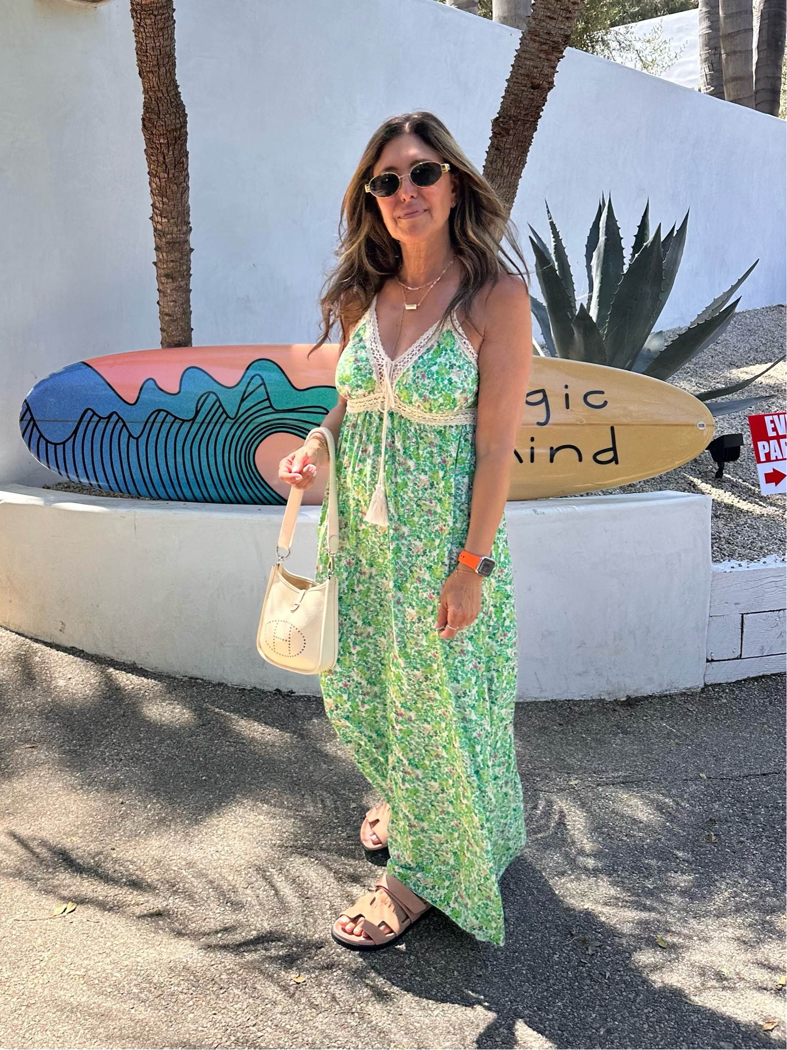 Shop my outfit! My dress is from a little old store in Cannes but I’ve linked a few similar ones and my exact accessories! ✨🙌
#LTKfashion #summerdress #Hermes

#LTKOver40