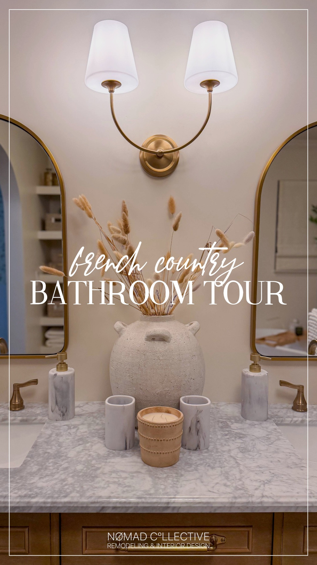 Step inside this French Country primary bathroom transformation. We’re sharing all the design details, from the reimagined layout to the layered finishes that brought this space to life. 

We had so much fun blending traditional charm with modern features to create a timeless retreat.

#LTKHome