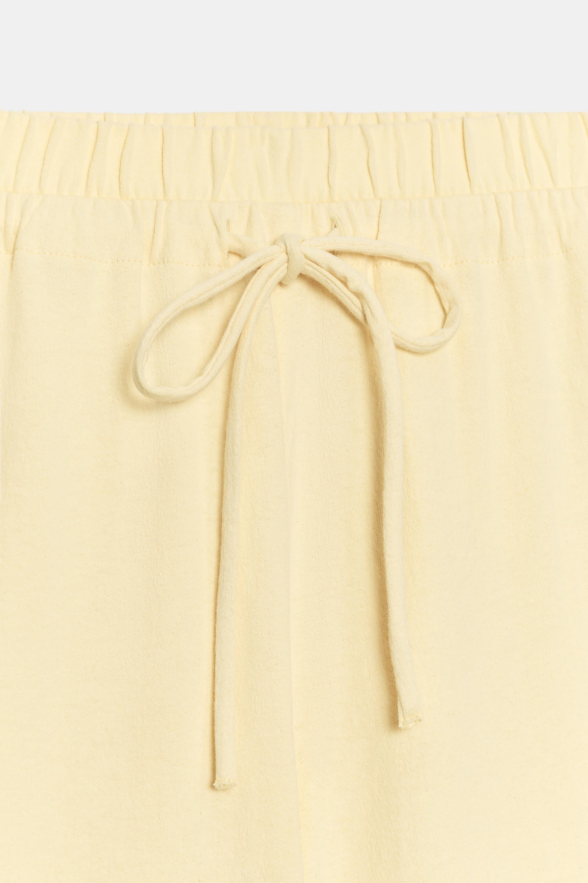 RUSTIC DRAWSTRING PANTS | Zara US
