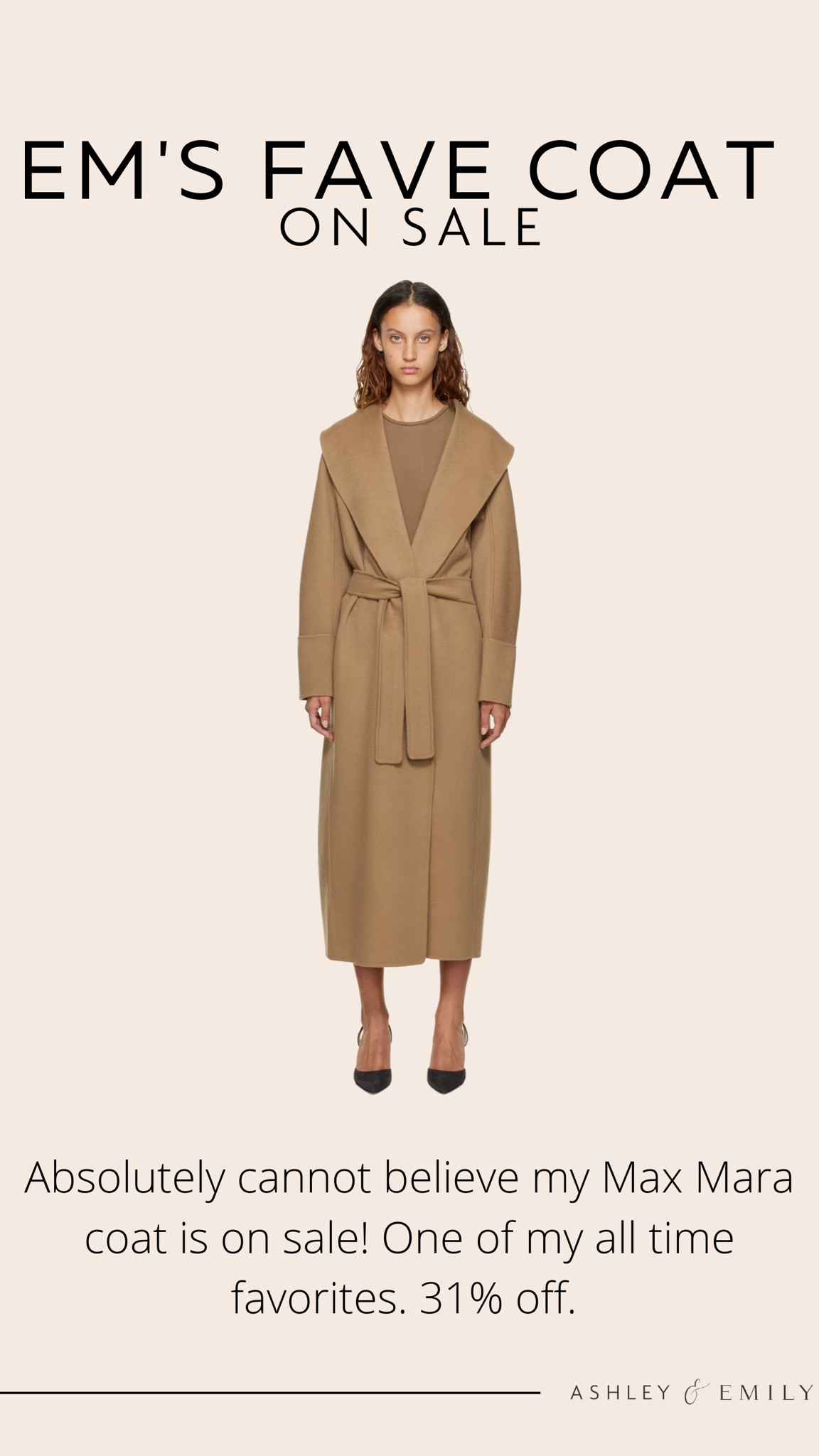 Max Mara coat on sale for cyber Monday!

Designer sale 

#LTKsalealert #LTKCyberweek