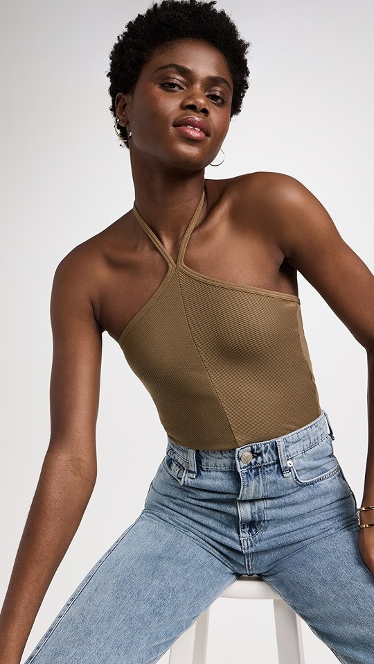 The Essential Rib Halter Top | Shopbop