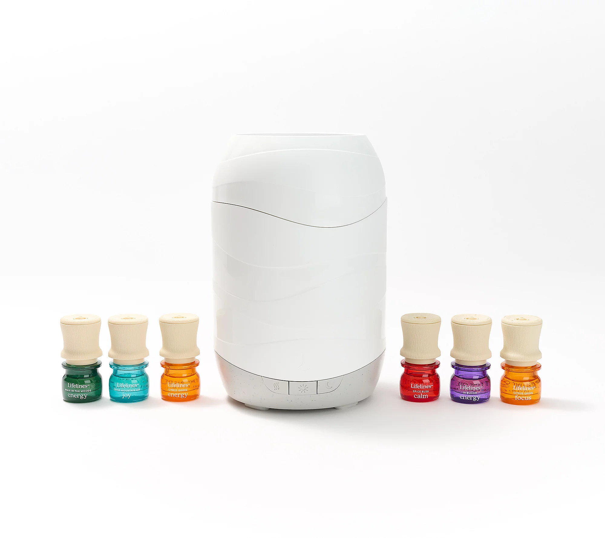 Lifelines Waves Ultrasonic Diffuser and Discovery Set | QVC