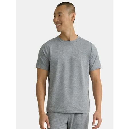 Athletic Works Men s and Big & Tall Men s Soft ButterCore Tee with Short Sleeves Sizes S-5XL | Walmart (US)