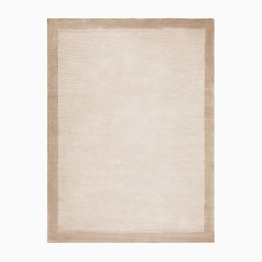 TENCEL™ Frame Rug | West Elm (US)