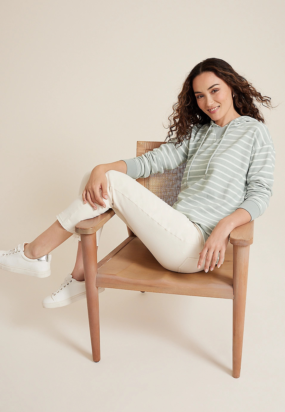 Striped Hoodie | Maurices