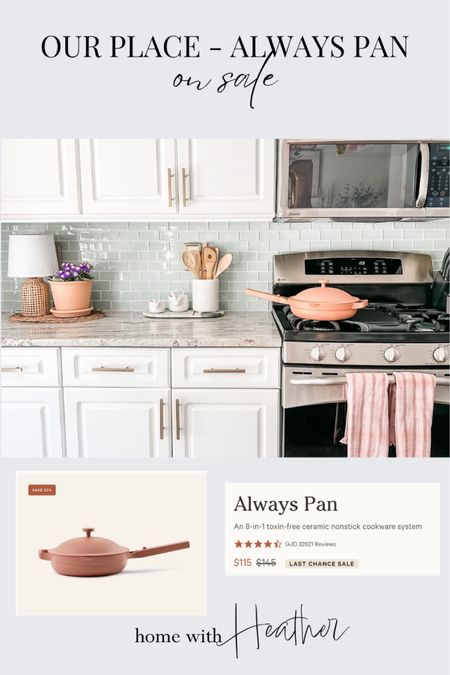 The Always Pan is On Spring Sale!
$35 OFF!
Perfect for a Mother’s Day Gift!

Kitchen, kitchen decor, kitchen cookware, hardware, pulls, gold pulls, counter decor. Spring kitchen hand towel.#kitchen

#kitchen #kitche

#LTKsalealert #LTKFind #LTKGiftGuide