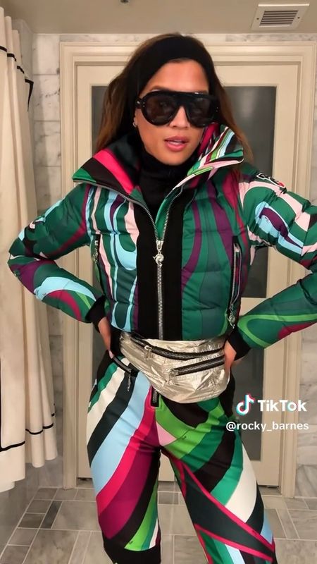 Obsessed with this ski suit from Pucci! So fun for skiing to Après  

#LTKstyletip #LTKbeauty #LTKGiftGuide