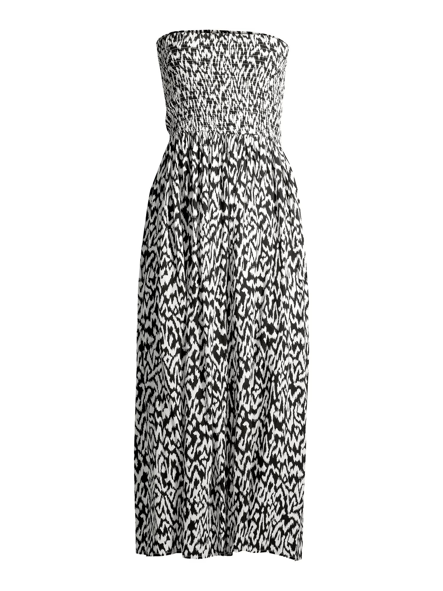 Scoop Women's Strapless Maxi Dress | Walmart (US)