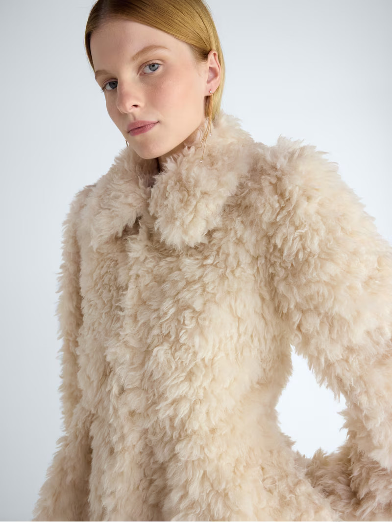 Scoop Women's and Women's Plus Faux Fur Peplum Hem Jacket, Sizes XS-4X | Walmart (US)