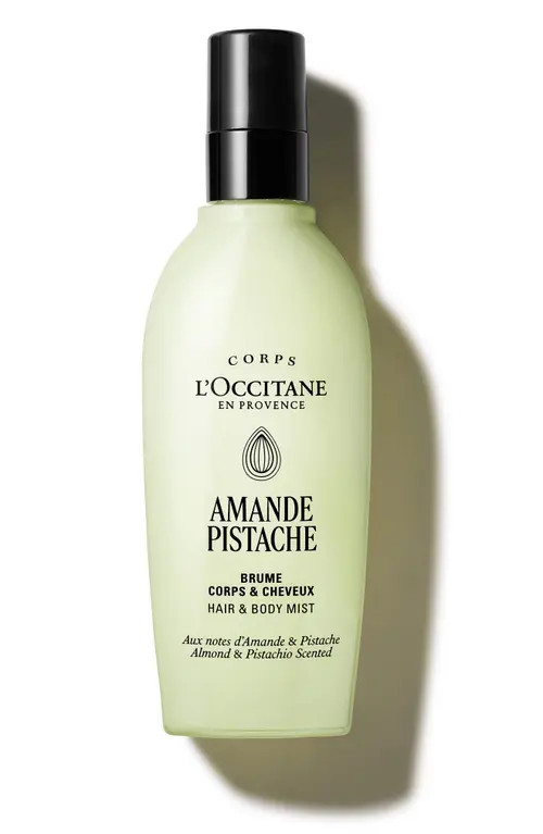 L'Occitane Amande Pistache Hair & Body Mist (Nordstrom Exclusive) at Nordstrom, Size 3.3 Oz | Nordstrom