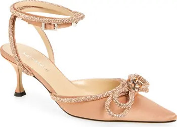 Mach & Mach Double Crystal Bow Slingback Pump (Women) | Nordstrom | Nordstrom