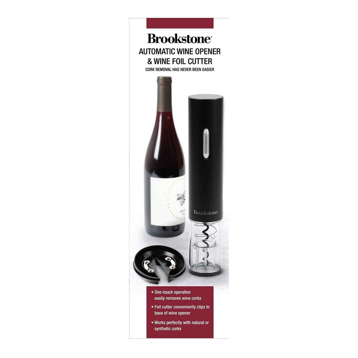Brookstone Automatic Wine Opener & Foil Cutter | Kohl's