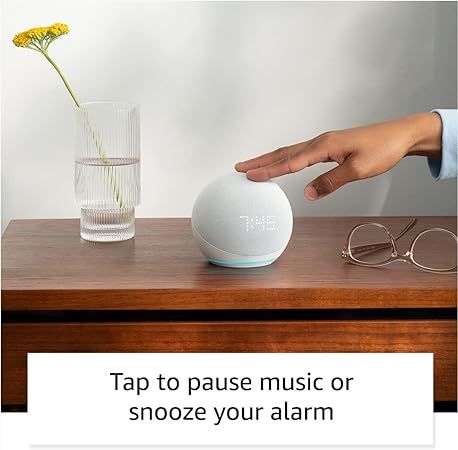 2022 Echo Dot 5th Gen Smart Speaker with Clock | Cloud Blue | Amazon | Amazon (US)