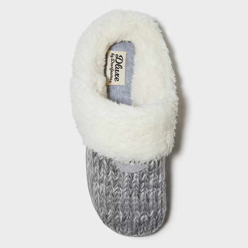 Women's dluxe by dearfoams Carol Scuff Slide Slipper | Target