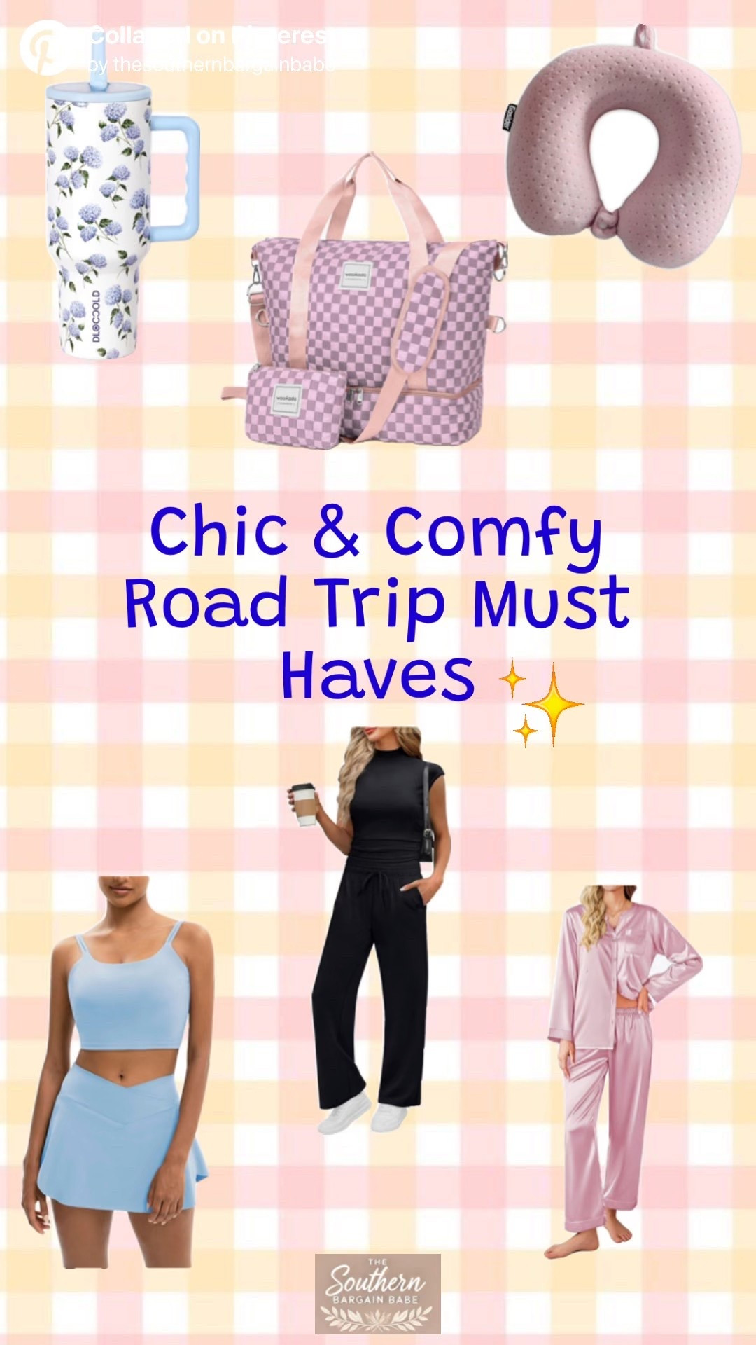 Chic & Comfy Road Trip Outfit Must-Haves 🚗✨
I found the perfect travel essentials on Amazon—and most are 50% off with the codes below! Whether you’re hitting the road for a quick getaway or planning a weekend trip, these pieces combine comfort and style.

🩷 Silk Pajamas – 50% off with code: ZFCWAGL8
🎾 Tennis Dress – 50% off with code: 3XTZI7FD
🧳 Weekender Bag – 50% off with code: Q6OA5LZA
🥤Leakproof Tumbler 50% off Code: 8N7B8Q5G

Everything is linked in my LTK so you can shop directly from there! 🛍️
#LTKtravel #LTKunder50 #LTKsummerstyle #AmazonFinds #TravelEssentials #WeekendStyle #RoadTripReady

#LTKTravel #LTKFindsUnder50 #LTKSaleAlert