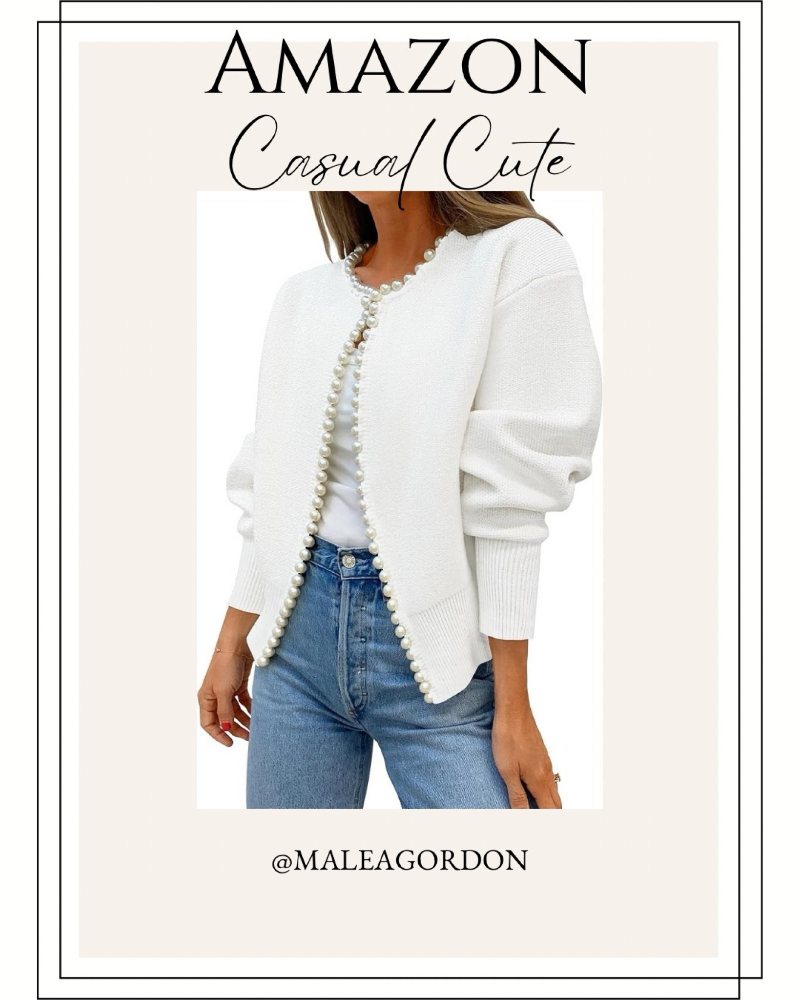 I wear medium. 5’7” 145

Women's Open Front Cardigan Sweater Casual Knitted Long Sleeve Pearls Trim Outerwear Coat Trendy Clothes