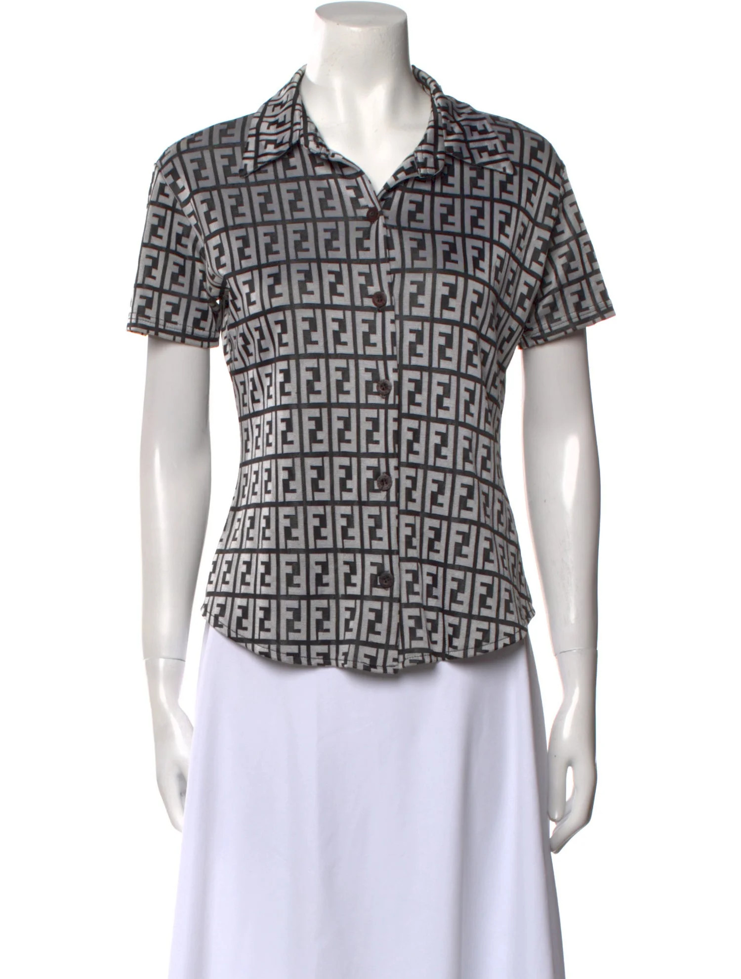 Vintage 1990's Button-Up Top | The RealReal