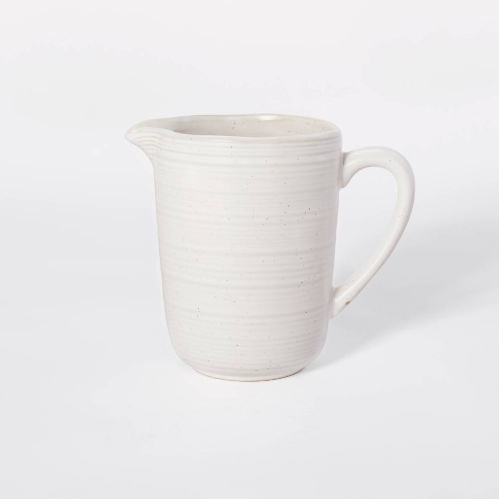 33oz Stoneware Beverage Pitcher - Threshold designed with Studio McGee | Target
