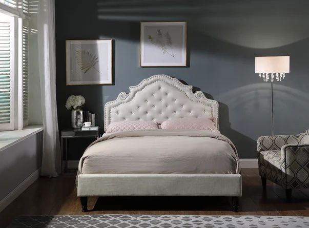 House of Hampton® Boyden Upholstered Low Profile Platform Bed | Wayfair | Wayfair Professional