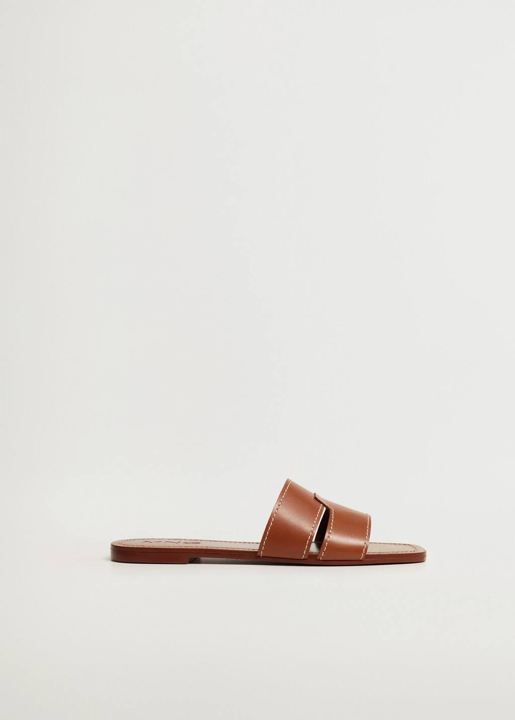 Leather straps sandals | MANGO (UK)