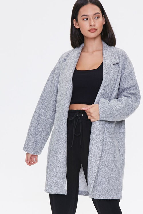 Brushed Open-Front Jacket | Forever 21 (US)