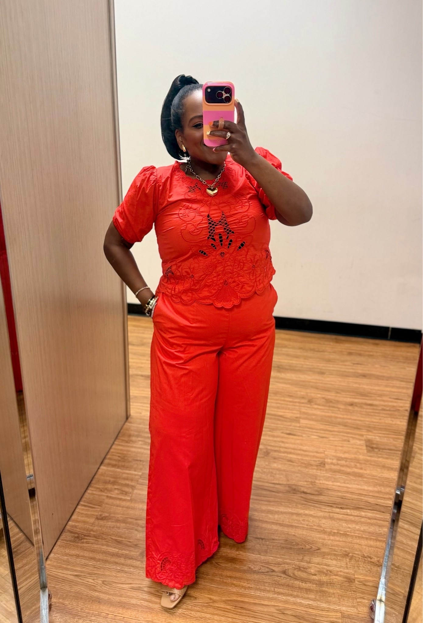 I obviously need to size up but love this adorable set from Belk! I need the xl in the top instead of a M. 🤣🤣 same with the pants!

#LTKSaleAlert #LTKMidsize #LTKSeasonal