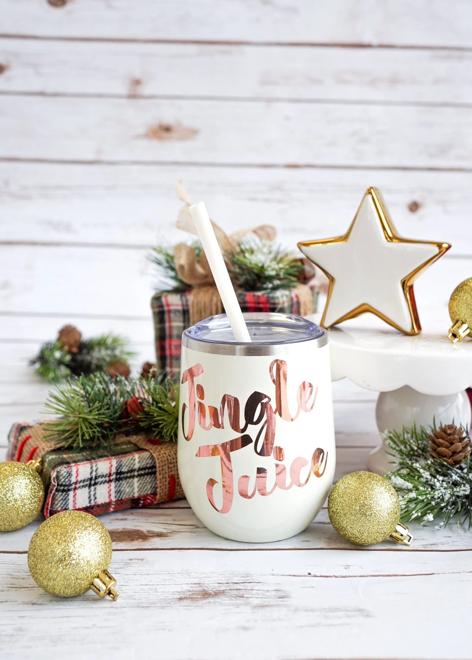 Jingle Juice Wine Glass Tumbler Christmas Party Hostess | Etsy | Etsy (US)
