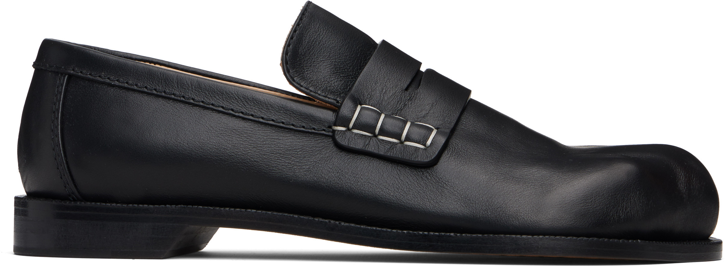 JW Anderson Black Paw Loafers | SSENSE