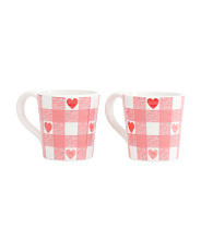 Set Of 2 Val Rustic Mugs | Kitchen & Dining Room | Marshalls | Marshalls
