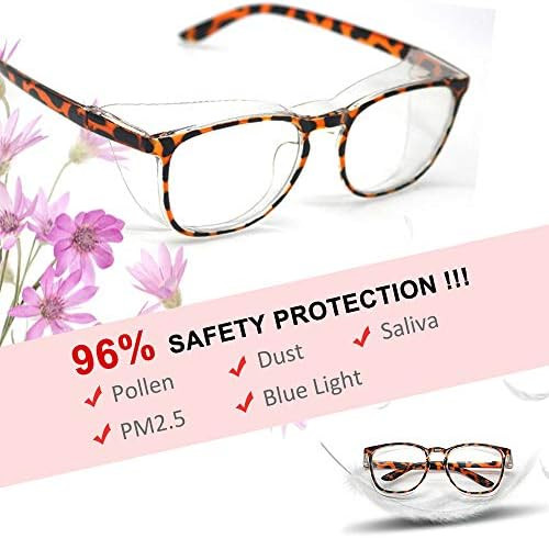 Anti Fog Safety Glasses Blue Light Blocking Lens Safety Goggles Protective for Women Men UV400 Pr... | Amazon (US)