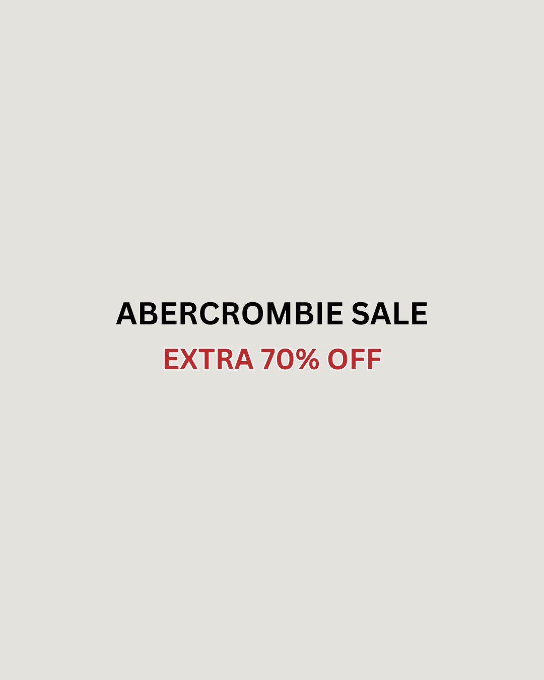 🚨 huge Abercrombie sale! 

#fashion #mensfashion @abercrombie 

#LTKMens #LTKootd #LTKTravel