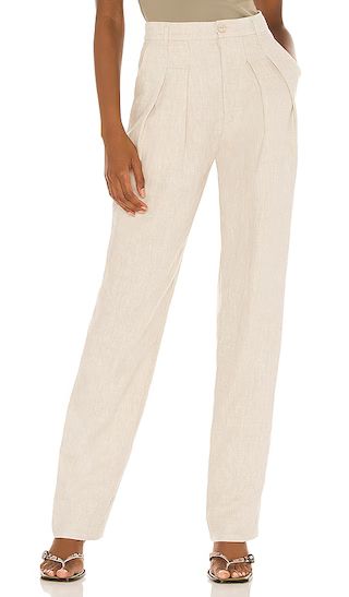 Coraline Pant in Beige | Revolve Clothing (Global)